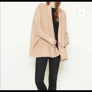 Open cardi style sweater